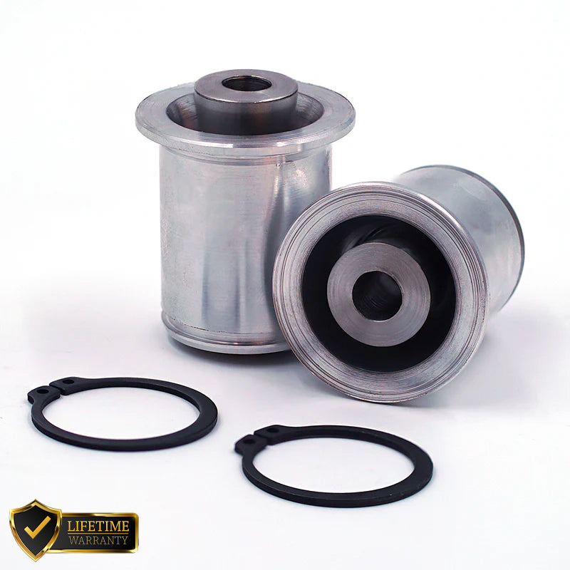 Suspension Secrets lower control arm inner monoball for Porsche 911 (997) GT3/RS and GT2/RS suspension linkages.
