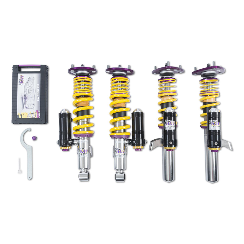 KW V4 Clubsport coilovers for Porsche 911 996 GT3 RS