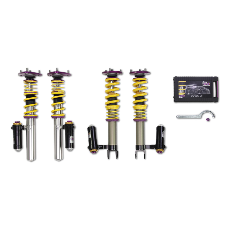 KW V4 Clubsport coilovers for Porsche 997 GT2 RS