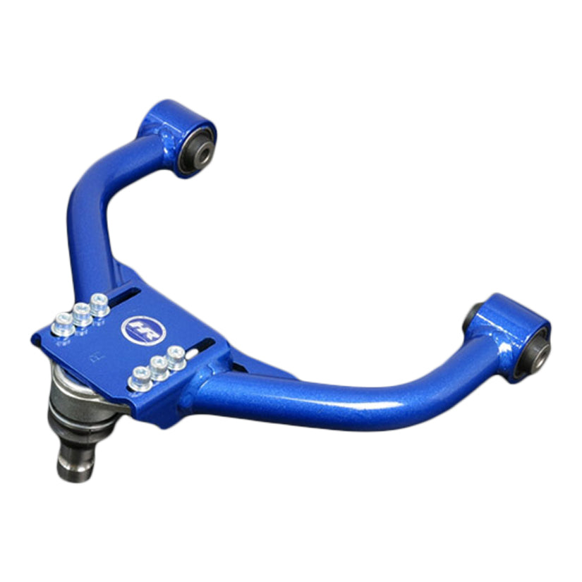 Hardrace Q0724 camber arm for BMW X5 E70 and F15, close-up view showing durable metal construction and mounting points