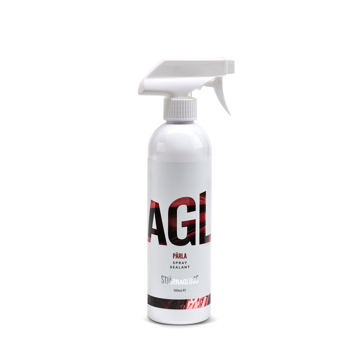 StjarnaGloss Pärla-Long spray car sealant bottle with white label and nozzle, 500ml, for long-lasting vehicle protection