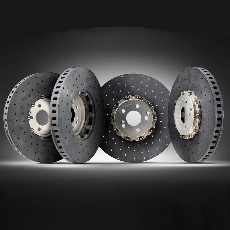 Surface Transforms carbon ceramic brake upgrade components for Porsche 991 GT3 RS