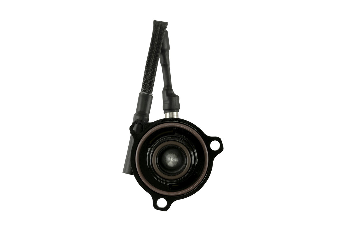 Turbosmart BMW M2 F87 Kompact EM BOV VR11 Dual Port installed on engine with black and silver components