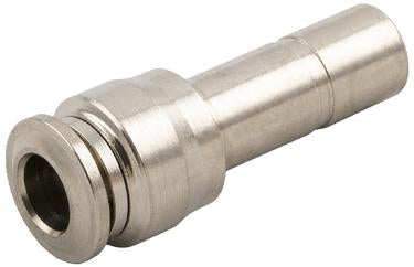 Nineteen72 Performance PTC air ride fitting reducer, full-width tube for adjusting air suspension connections.