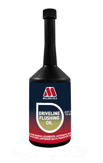 Millers Oils Driveline Flushing Oil 500ml, gearbox fluid for cleaning and lubricating vehicle driveline components.