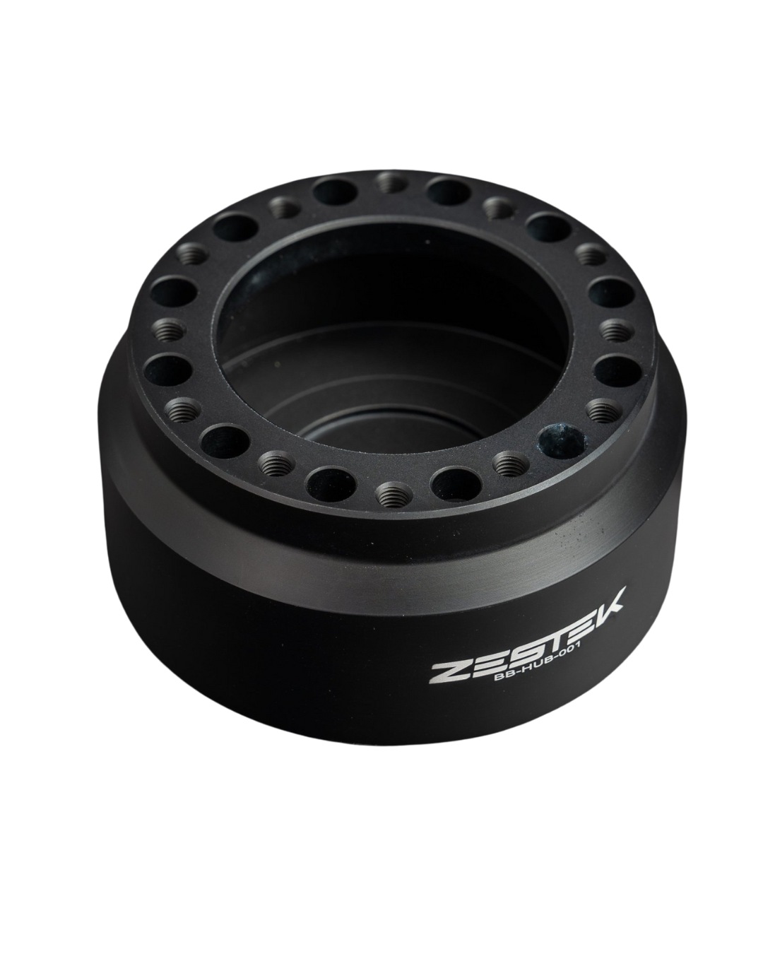 Zestek Racing Boss Kit for Volkswagen Golf MK6-8, steering wheel accessory with black and silver finish, detailed mounting components.