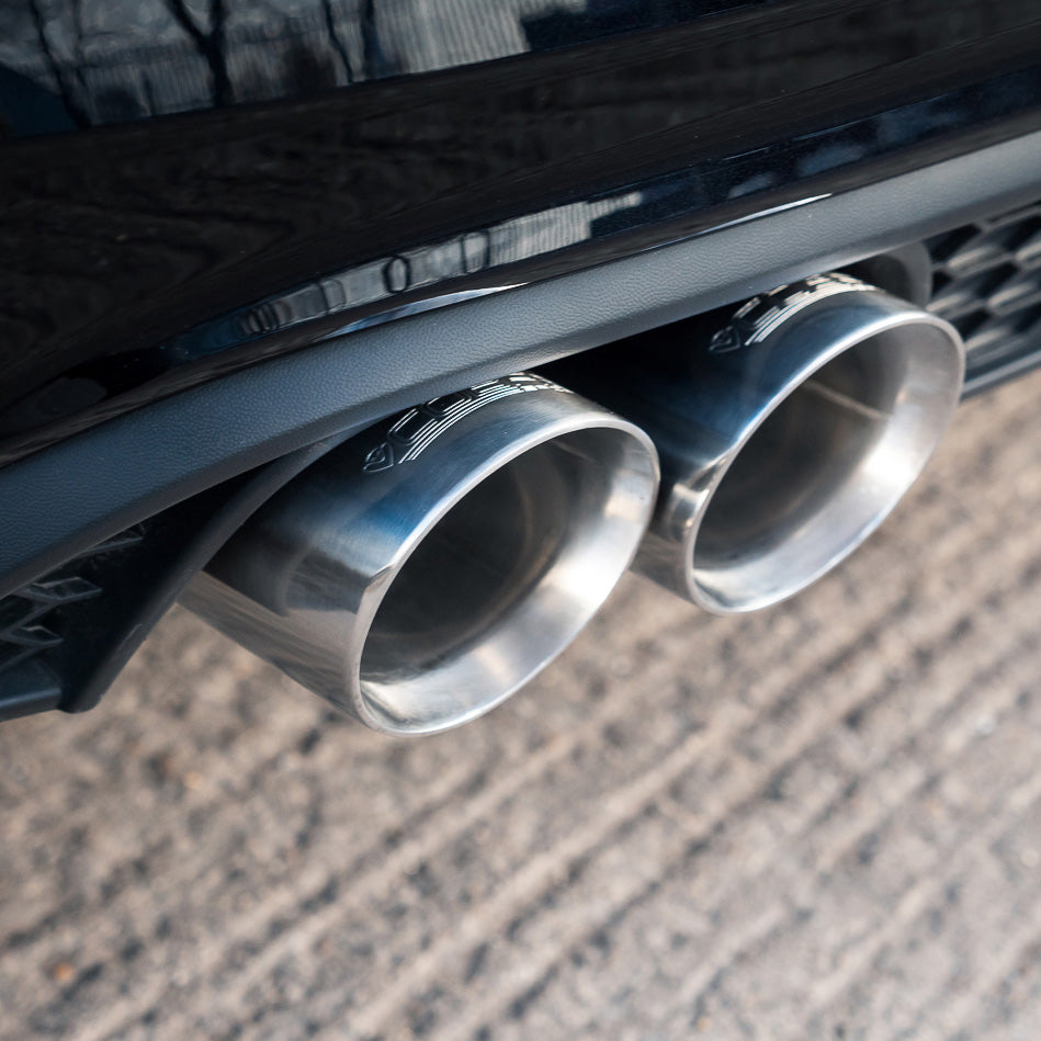 Cobra Sport VW Polo GTI AW Mk6 2.0 TSI rear box delete race GPF back performance exhaust system.