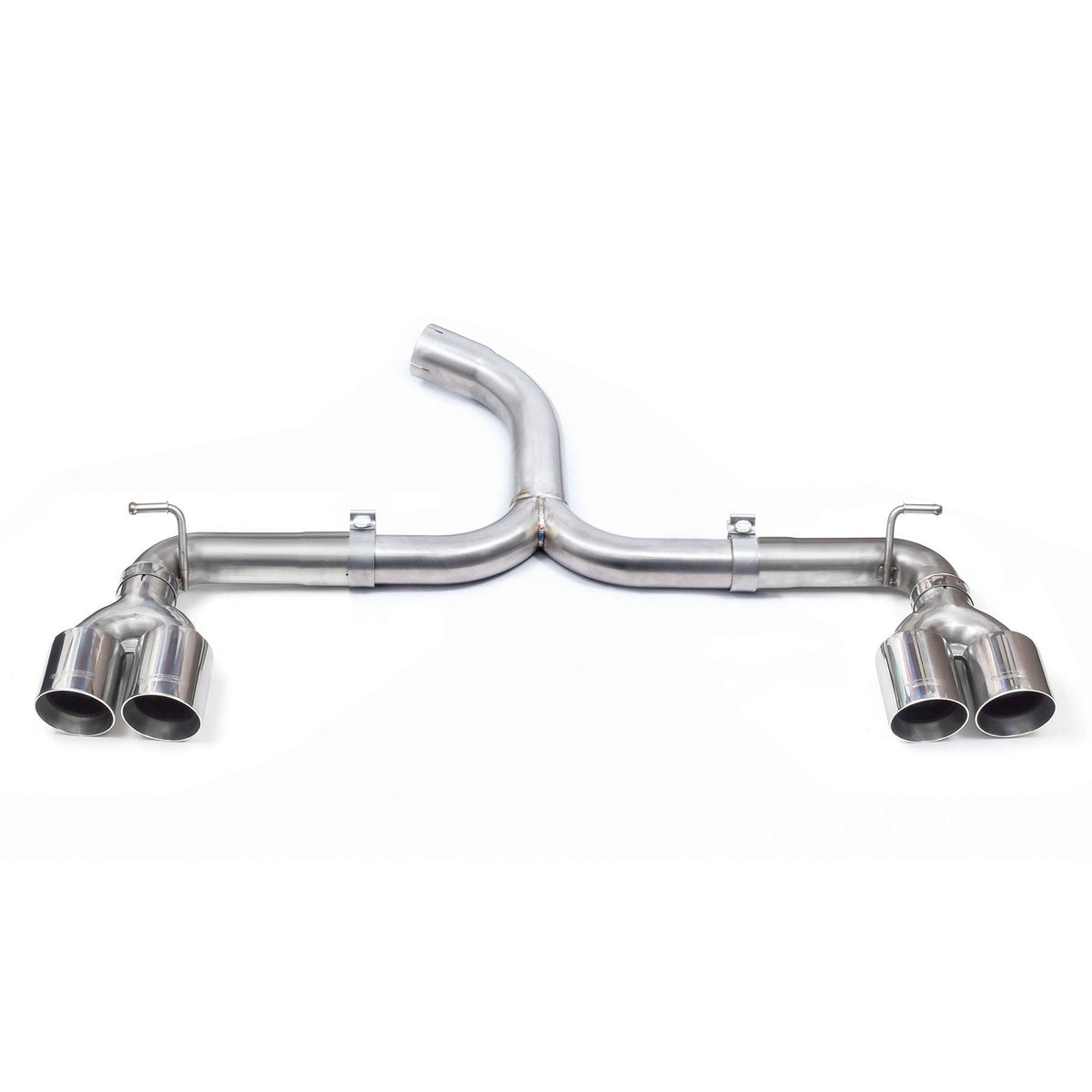 Cobra Sport VW Golf GTI Mk7 2.0 TSI quad exit race rear axle back exhaust with rear box delete, Golf R style performance exhaust