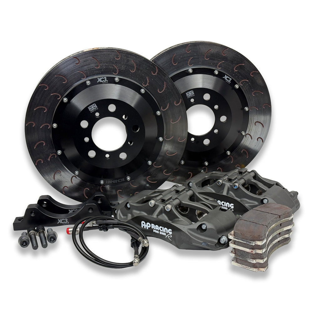 BMW E90 E92 E93 M3 BTCC big brake kit with AP Racing CP9660 calipers by XC3 Engineering
