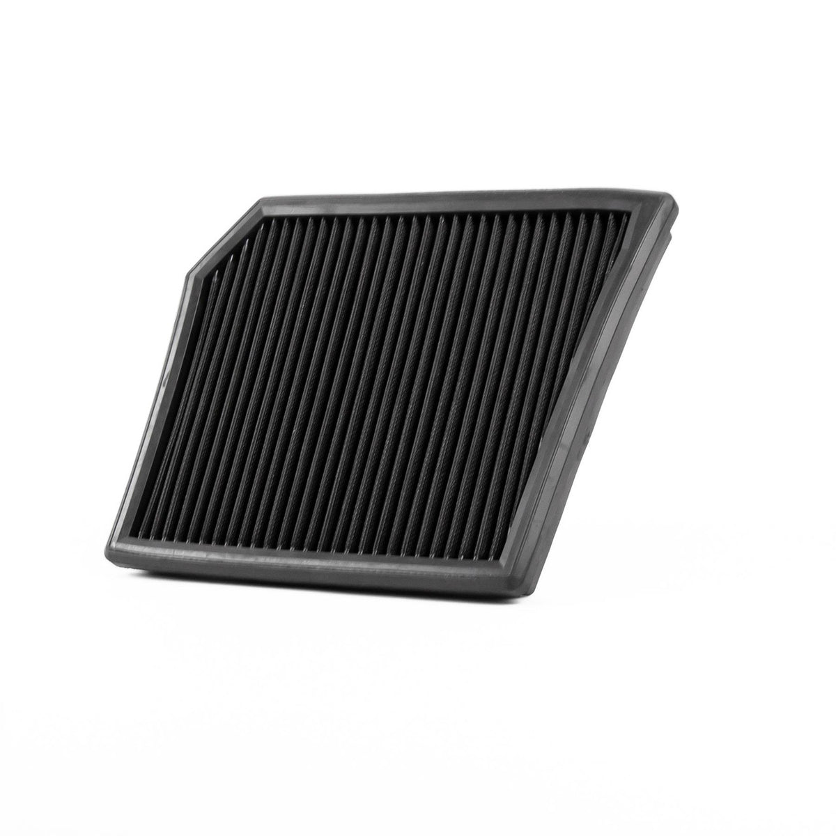 Ramair BMW B48 replacement pleated panel air filter, designed for F40, F44, F39 models, showing the filter's pleated design.