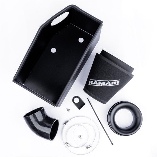 Ramair cone air filter induction kit for Audi RS3 8V TTRS 2.5 TFSI, showing the high-performance air intake component.