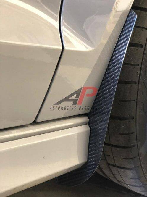Automotive Passion carbon fiber arch guard set for Audi S3 and RS3 sedan 2017-2021, 8V LCI model, front and rear wheel arch protection