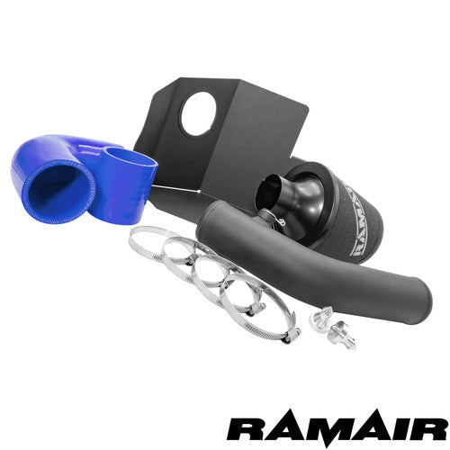 Ramair induction kit for Ford Fiesta MK8 1.0 Ecoboost 2017+ showing air filter and intake components.