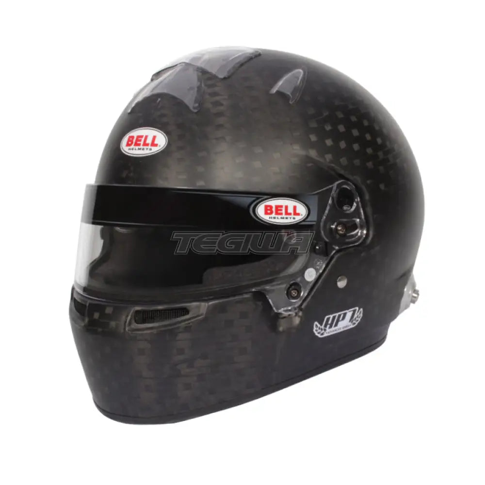 Bell Full Face HP7 EVO-III Carbon Helmet with HANS compatibility, FIA8860-2018 certification, racing helmet with aerodynamic design