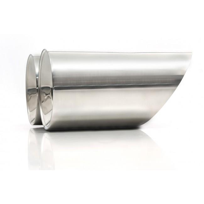 Cobra Sport BMW 440i exhaust tailpipes with 3.5-inch M Performance tips, OE style replacement slip-on exhaust tips.