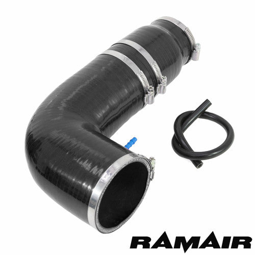 Ramair air filter induction intake kit for Citroen DS3, DS4, Peugeot 208, 308 1.2 THP VTI engines, showing the filter and intake components.