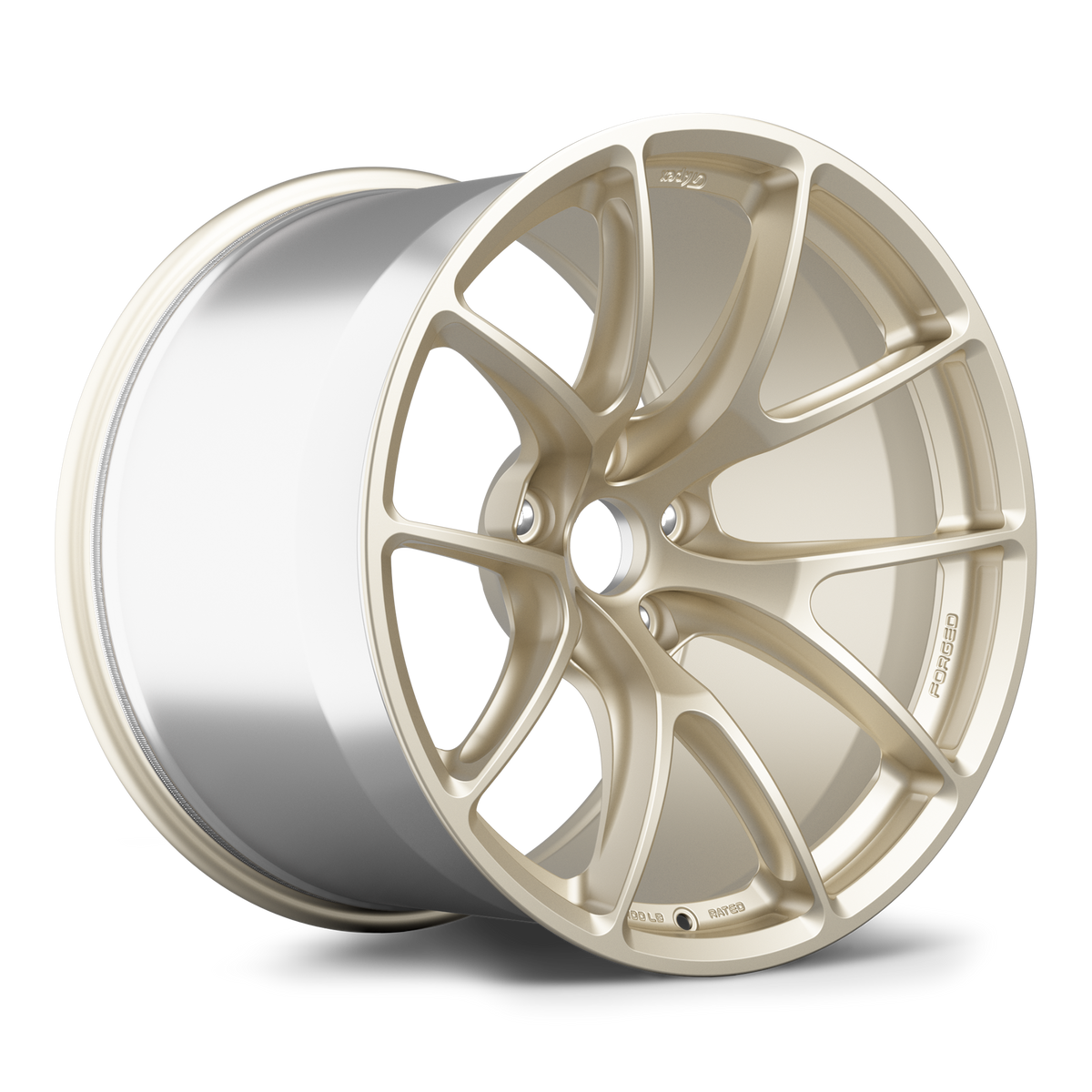 Apex VS-5RE forged alloy wheels with a multi-spoke design, showcasing a sleek, high-performance automotive wheel for sport vehicles.