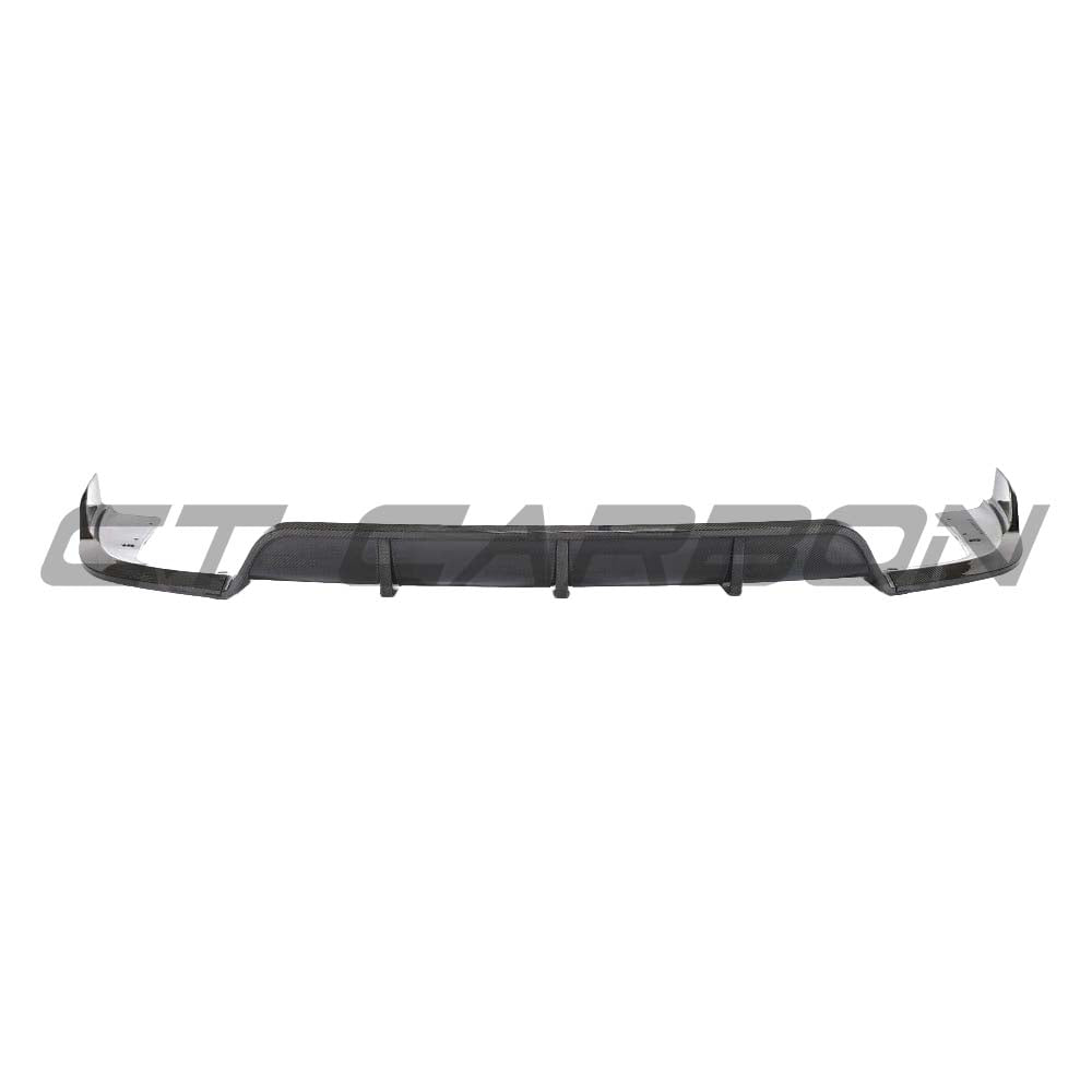 BMW G05 X5/X5M LCI 2023+ full carbon fibre diffuser kit by CT Carbon, featuring sleek, lightweight carbon fiber design.