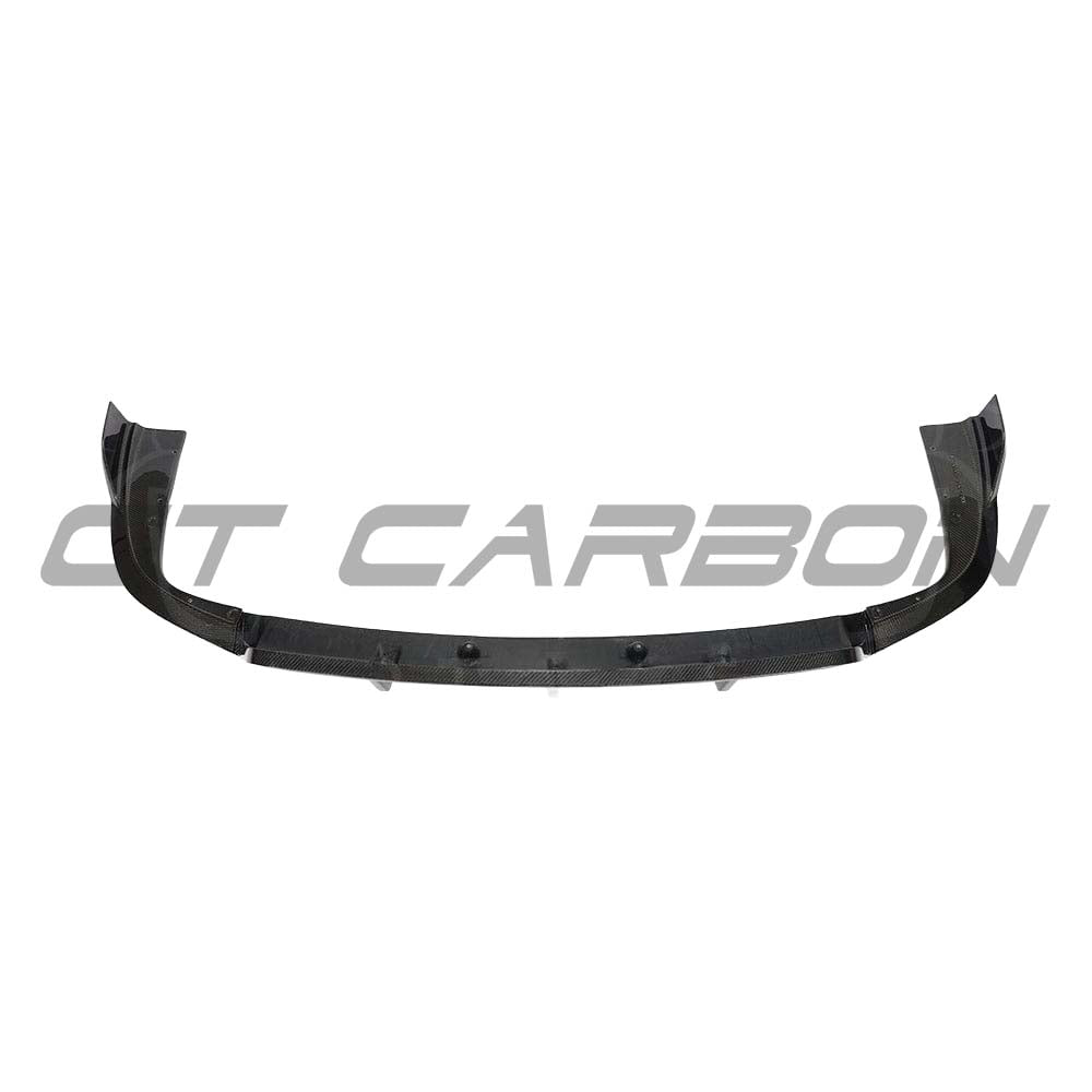 BMW G05 X5/X5M 2023+ CT Carbon full carbon fibre diffuser kit, showcasing sleek black carbon fiber with detailed design elements.