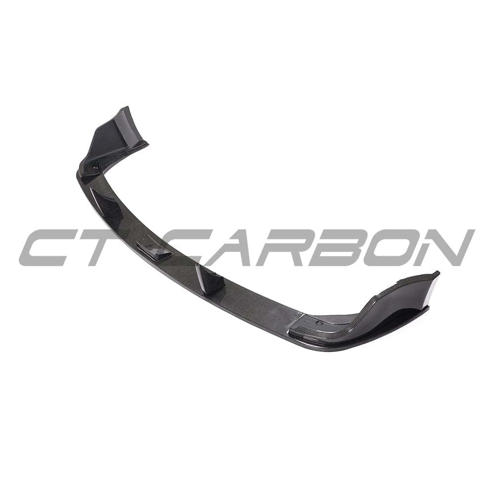Toyota Supra A90 2019+ CT Carbon carbon fiber diffuser, V1 style, designed for improved aerodynamics and stylish appearance.