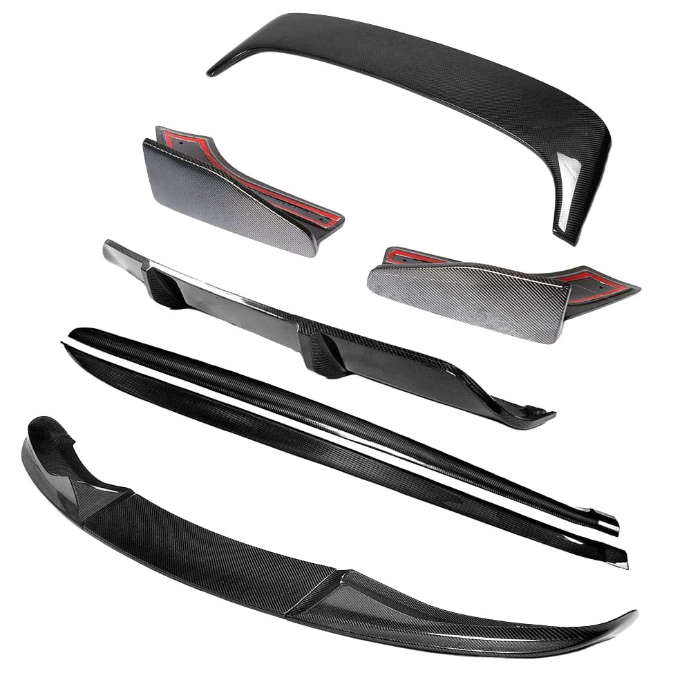 BMW F15 X5 CT Carbon full carbon fibre kit, including exterior parts, showcasing sleek, lightweight carbon fiber finish.