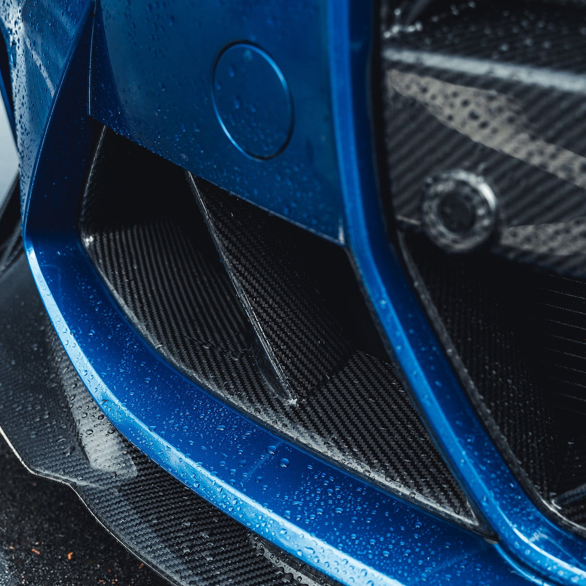 CT Carbon BMW M3 M4 G80 G82 G83 carbon fibre bumper ducts, accessory parts with aerodynamic design for enhanced performance.