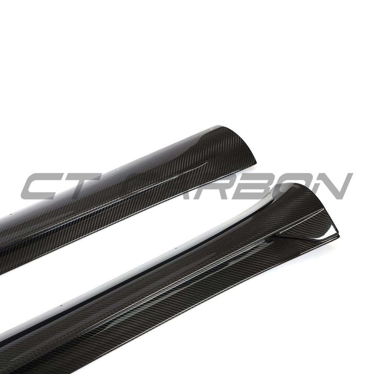 CT Carbon Tesla Model Y MK1 2020-2025 carbon fibre full kit, V3, including exterior parts for enhanced style and performance.