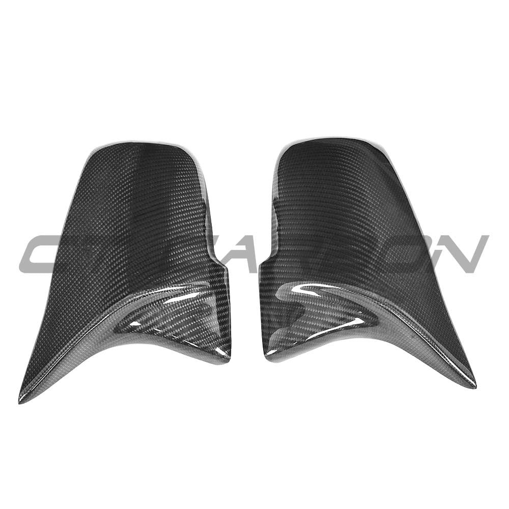 CT Carbon BMW Fxx Series carbon fiber mirror replacements, sleek OEM M-style side mirrors for BMW F20 F21 F22 F23 F30 F31 F32 models.