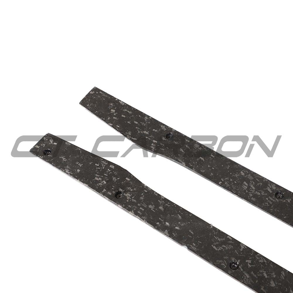 MERCEDES C63/C63S W205 COUPE & SALOON FORGED CARBON FIBRE SIDE SKIRTS - V2