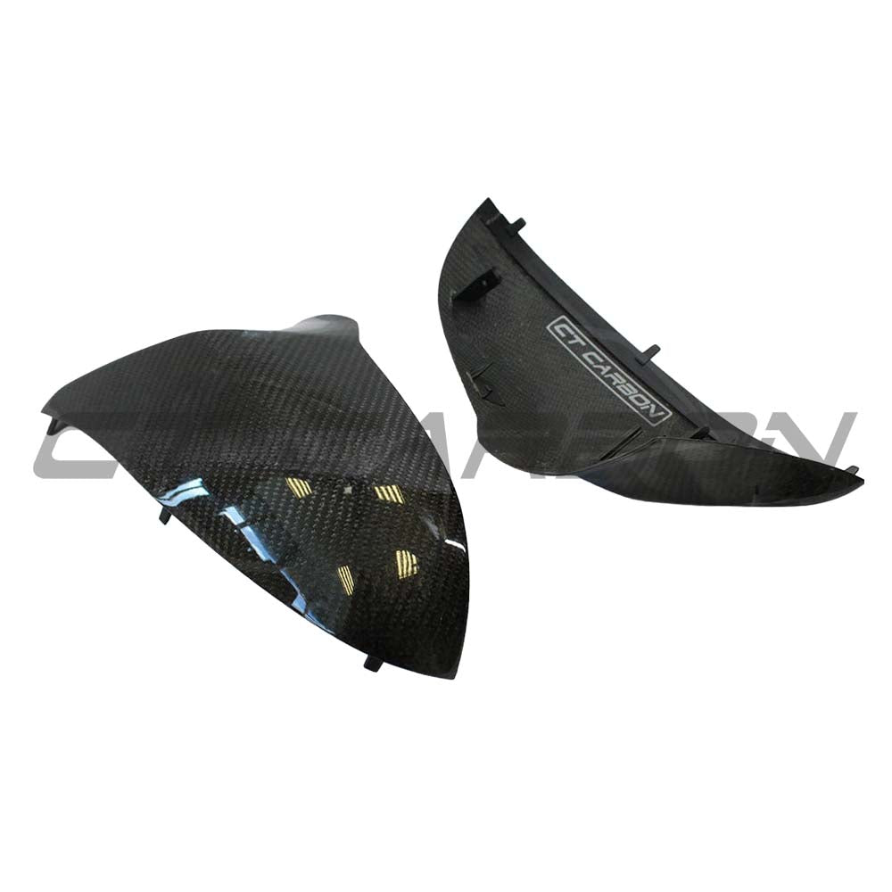 BMW F80/F82/F83/F87 M2C M3 M4 carbon fibre mirrors for right-hand drive, high-performance automotive accessories by CT Carbon.