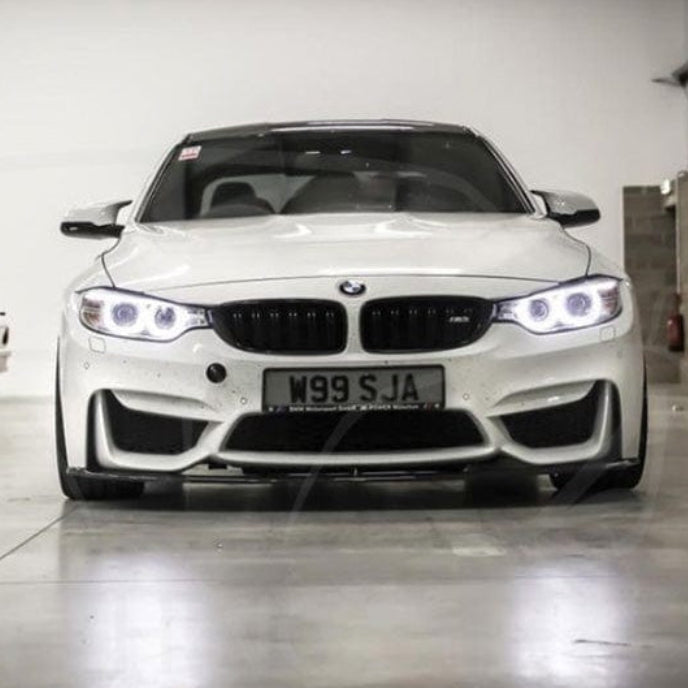 CT Carbon BMW M3 M4 F80 F82 F83 carbon fibre splitter without canards, designed for F80, F82, F83 models, V6 style.