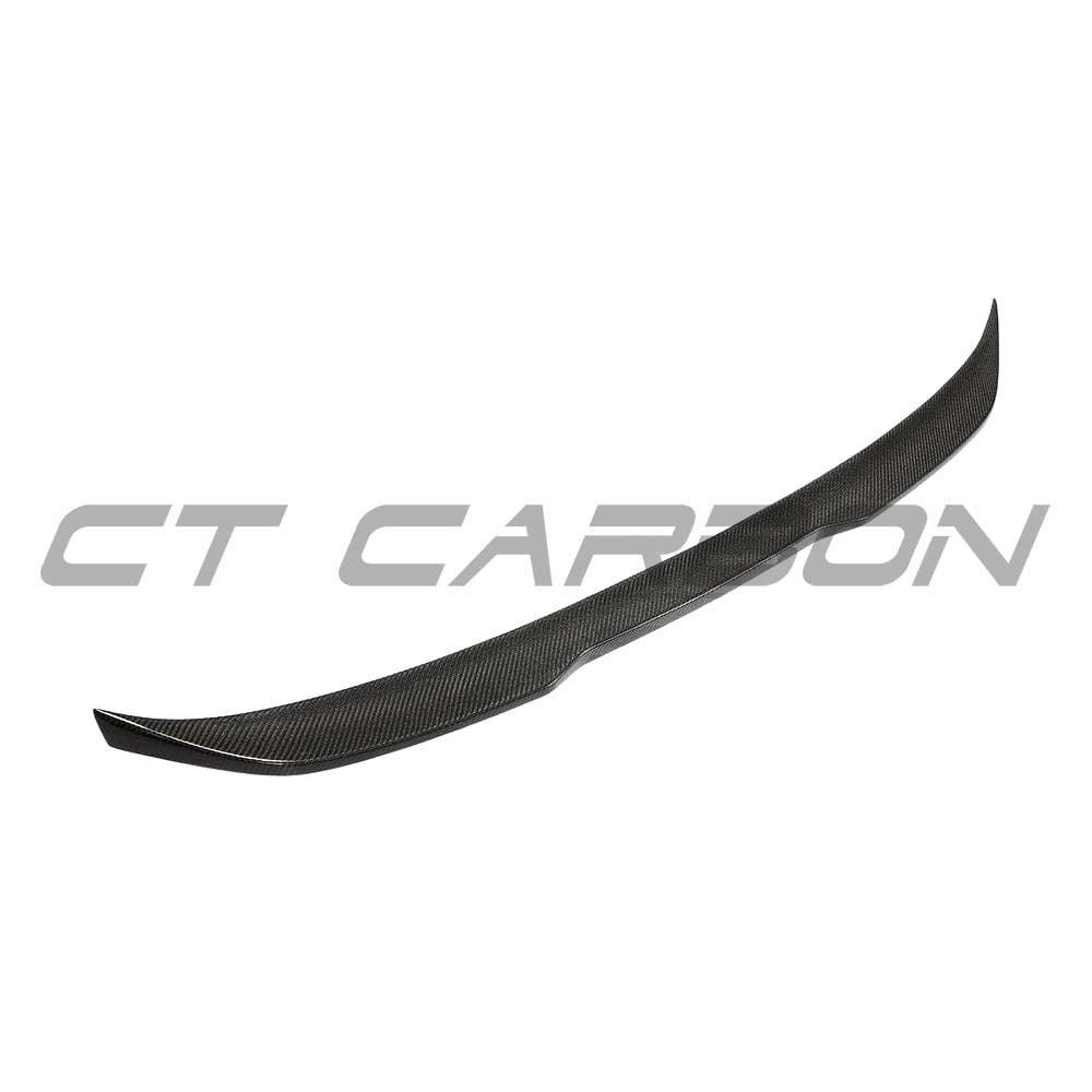 BMW G30 5 Series 2016-2023 carbon fibre kit by CT Carbon, featuring a splitters and spoiler for enhanced sporty look.