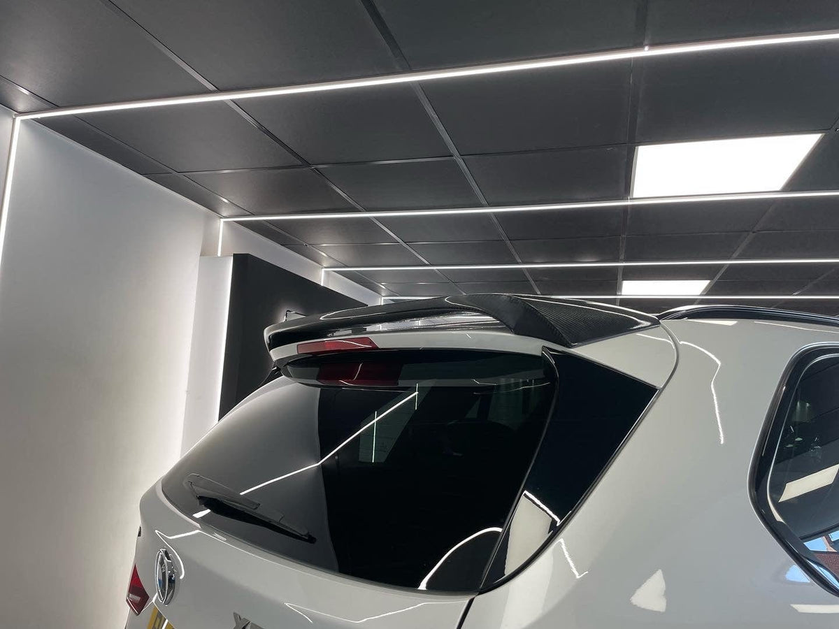 BMW F15 X5 CT Carbon fiber spoiler, sporty MP style, enhances aerodynamics and appearance, made by CT Carbon.