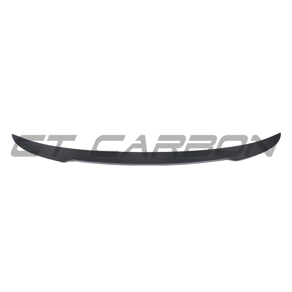 BMW M4 F83 F33 4 Series carbon fiber spoiler by CT Carbon, rear boot spoiler with CS style for enhanced aerodynamics.
