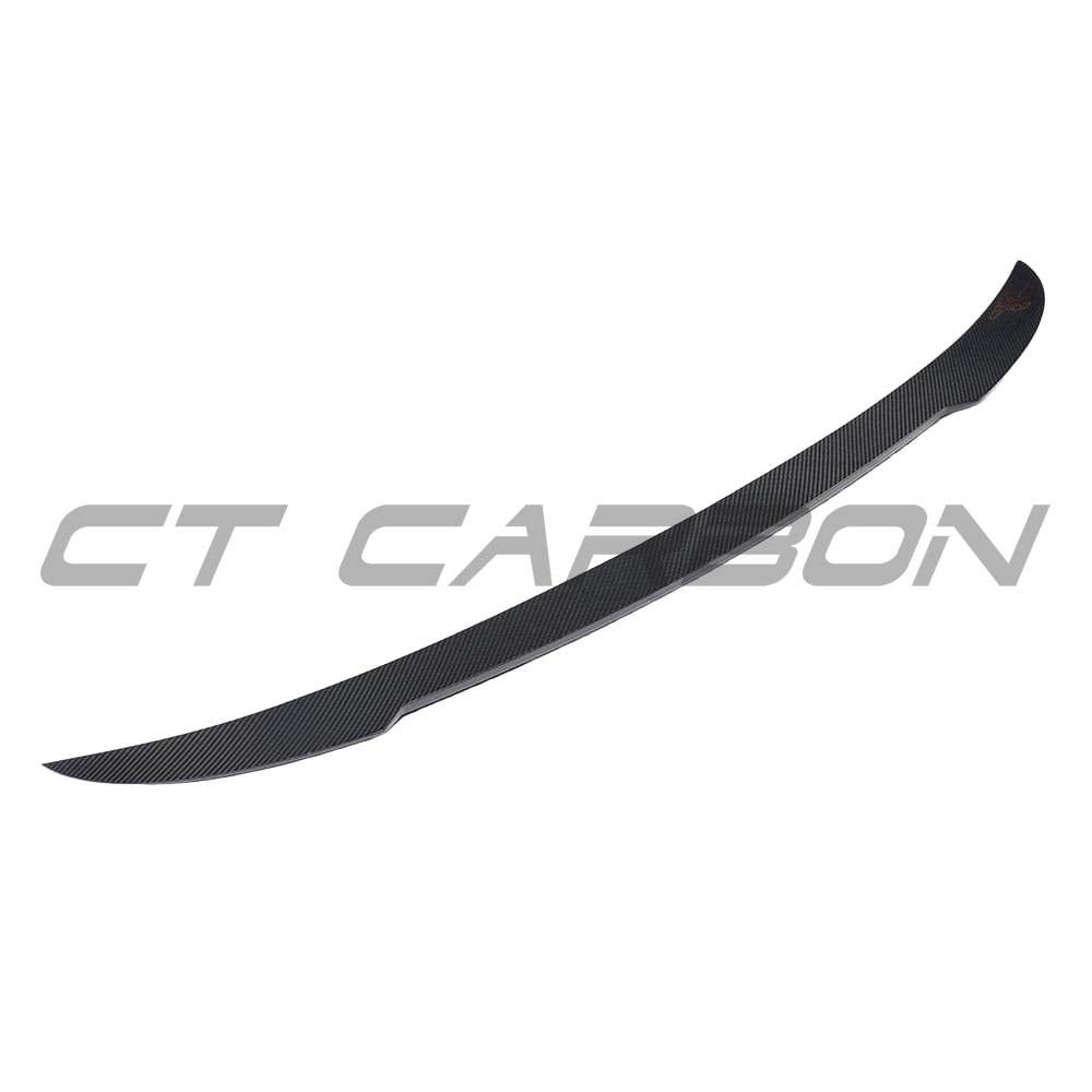 BMW M4 F83 F33 4 Series carbon fibre spoiler by CT Carbon, featuring a sleek CS style rear spoiler for enhanced aerodynamics.
