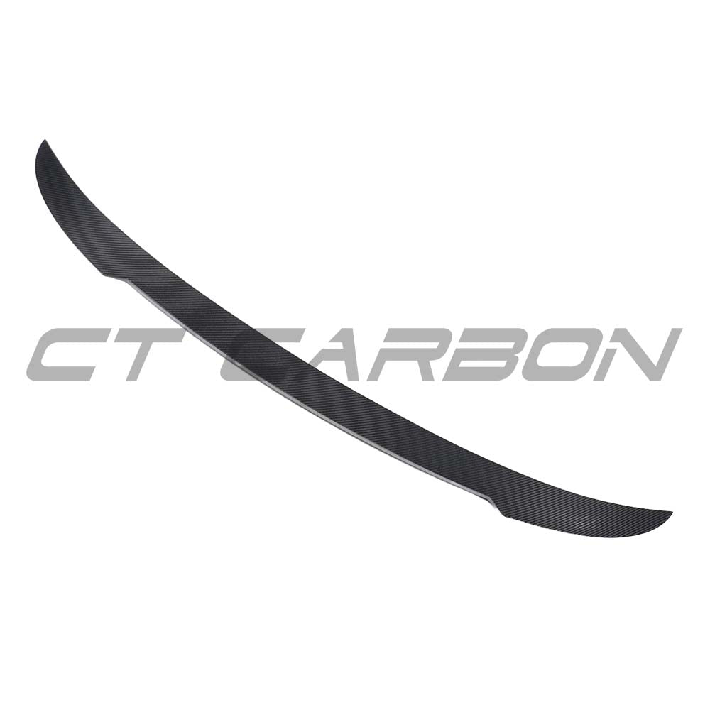 BMW M4 F83 and F33 4 Series carbon fiber spoiler by CT Carbon, featuring sleek CS-style design for enhanced aerodynamics.