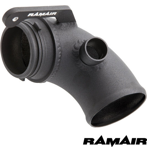 Ramair heat shield intake kit with black intake hose and turbo elbow for VW Golf GTI, R, Audi S3, Seat Leon Cupra, Skoda Octavia RS