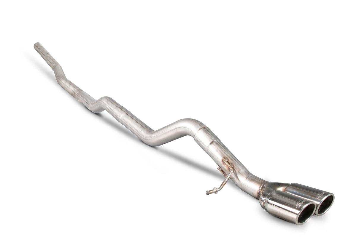 Scorpion Volkswagen Transporter T5 and T6 DPF-Back Exhaust System, non-resonated cat and DPF back for 2.0 and 2.5TDi models