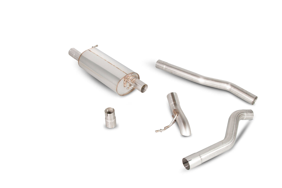 Scorpion Volkswagen Transporter T5/T6 DPF-Back Exhaust System, resonated cat/DPF-back, for T5 2.5TDi and T6 2.0 BiTDi models.