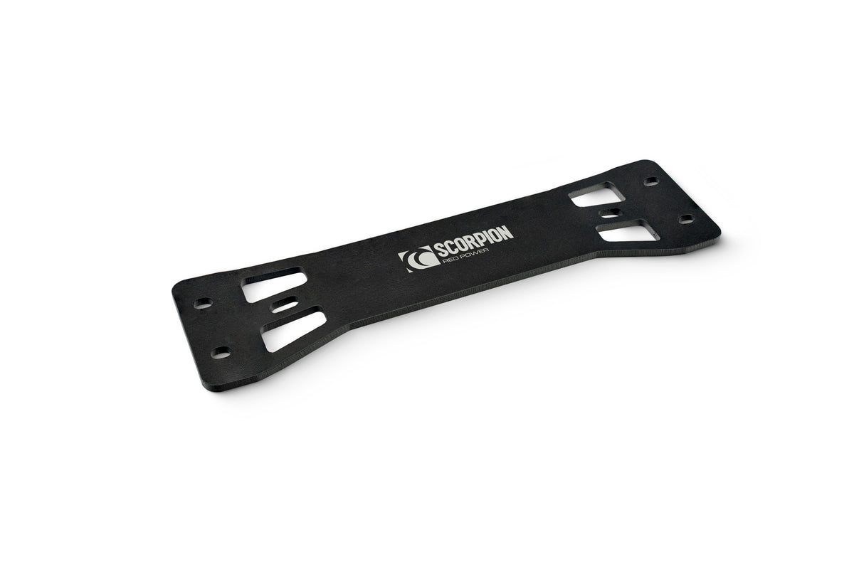 Scorpion BMW E46 exhaust mount and tunnel brace for 320, 325, 330 coupe, saloon, estate models, vehicle underside view