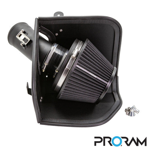 Ramair ProRam air filter intake kit for F56 Mini Cooper, oval MAF, includes induction components for enhanced airflow.