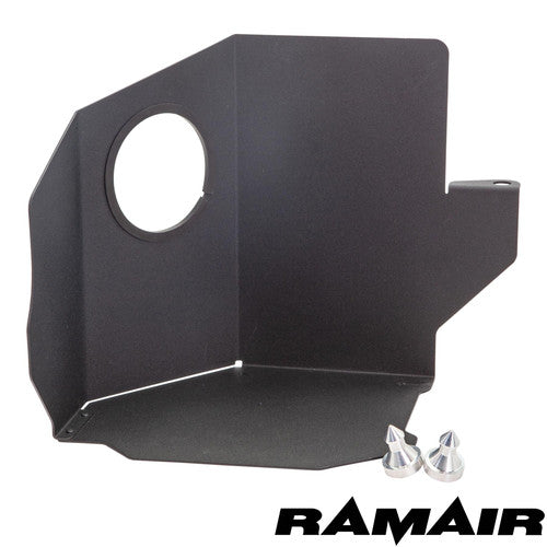Ramair induction kit for Ford Fiesta MK8 1.0 EcoBoost engine, showing the performance air intake system.