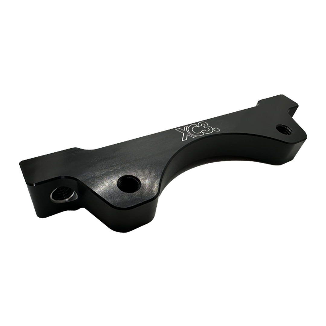 XC3 Engineering BMW M2 M3 M4 F80 F82 F87 brake caliper carrier with BTCC rotor upgrade for AP Racing CP9660 calipers.