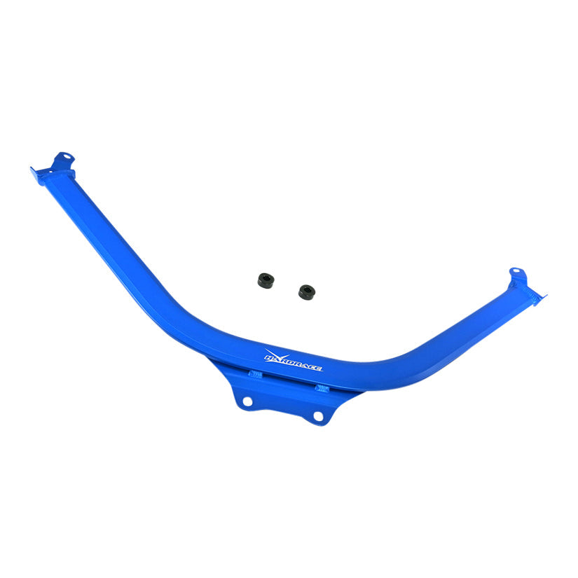 Hardrace Q0477 chassis brace installed on BMW 5 Series G30/G31, enhancing vehicle stability and handling.