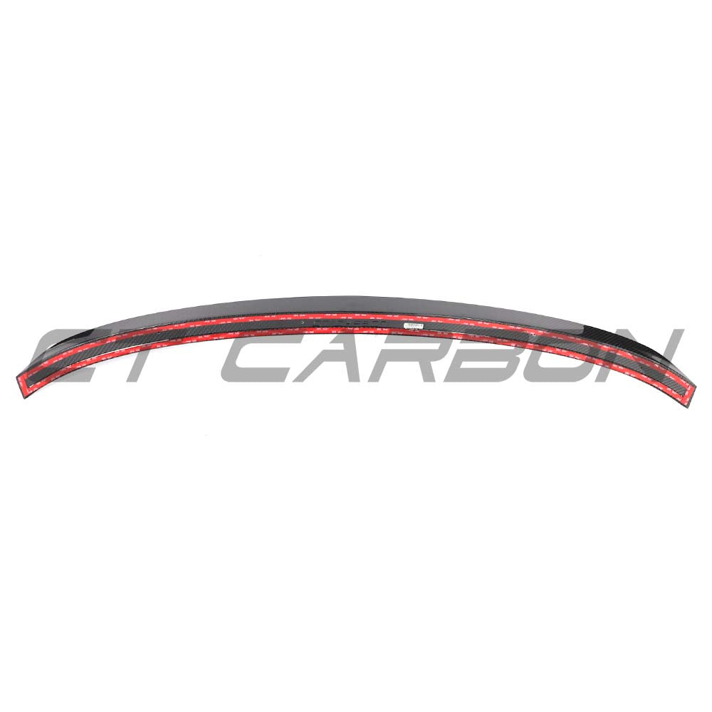Audi RS6 C8 full carbon fiber kit by CT Carbon, featuring detailed carbon fiber panels on a sleek vehicle.