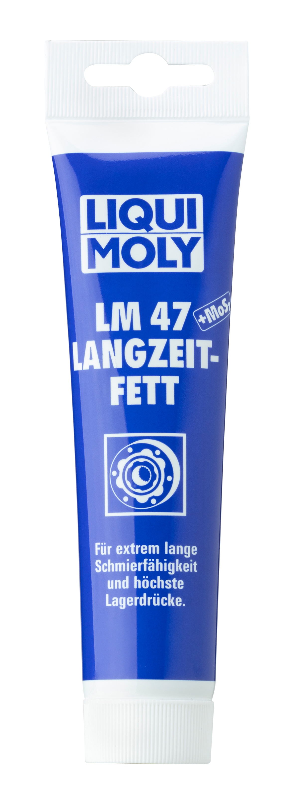Liqui Moly LM 47 Long-Life Grease with MOS2, high-performance lubricant for automotive and industrial applications.