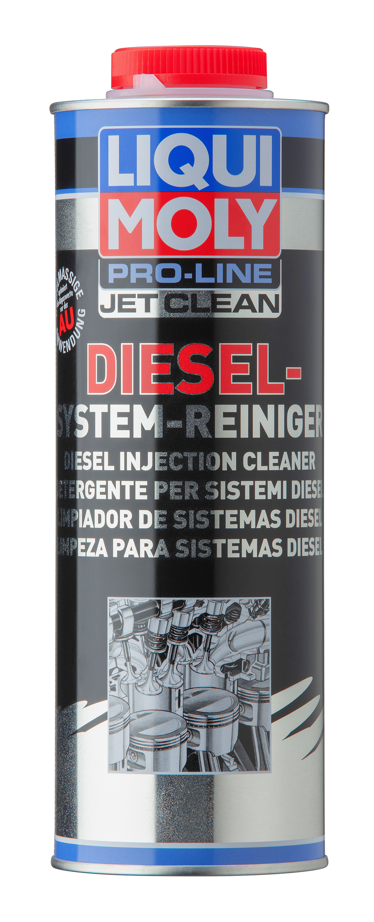 Liqui Moly Pro-Line Jetclean Diesel Injection Cleaner additive bottle for cleaning diesel engine fuel injectors