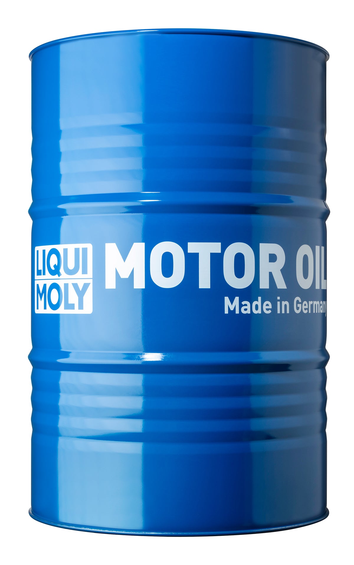 Liqui Moly Special Tec B FE 5W-30 engine oil container, 205L, with label showing product details and brand logo.