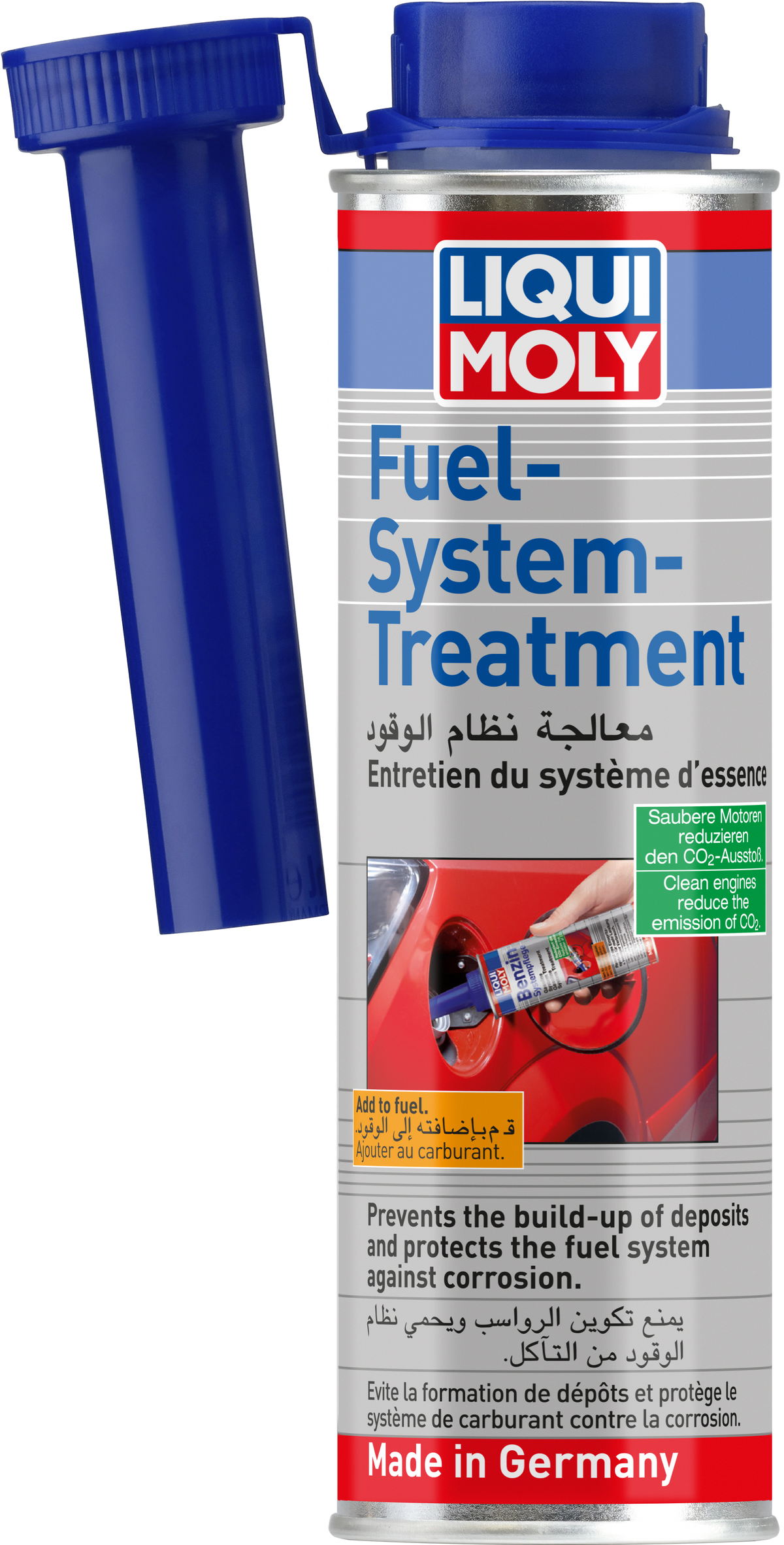 Liqui Moly Fuel System Treatment 300ml bottle, engine additive for cleaner fuel system and improved vehicle performance.
