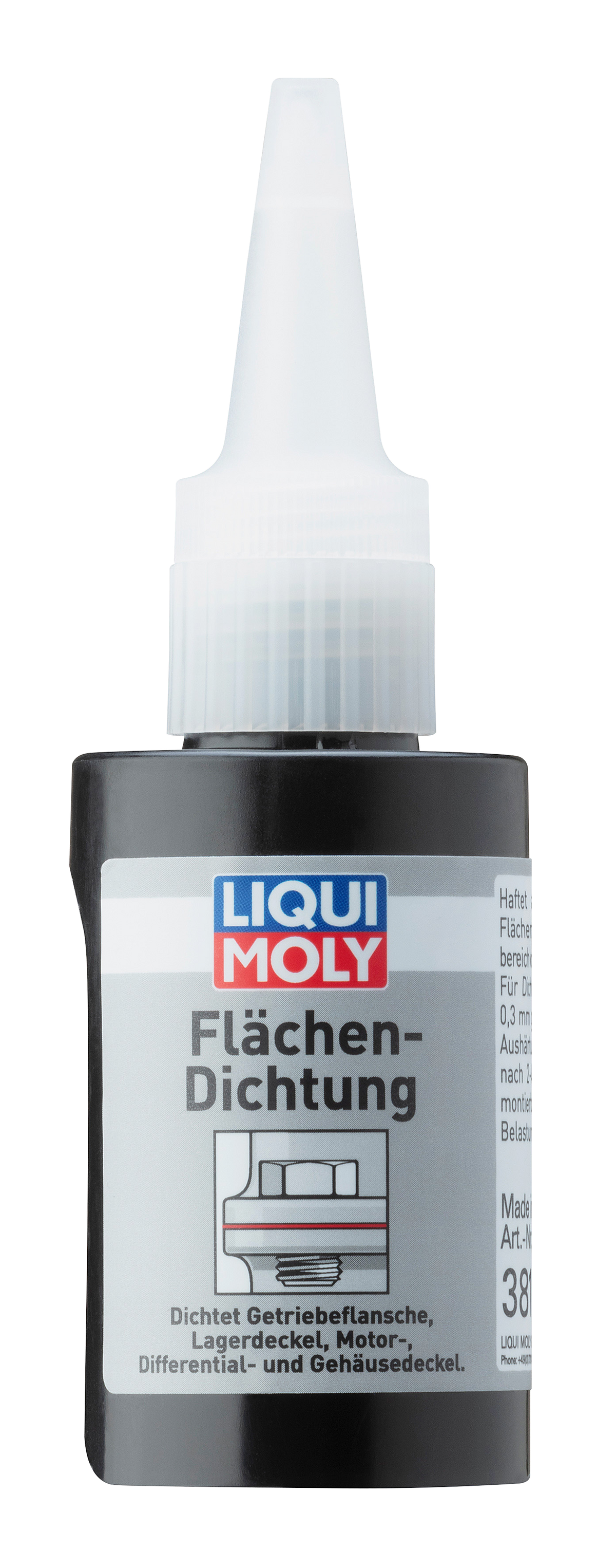 Liqui Moly Surface Seal 50g, automotive adhesive and sealant in a small container, used for sealing and protecting surfaces.